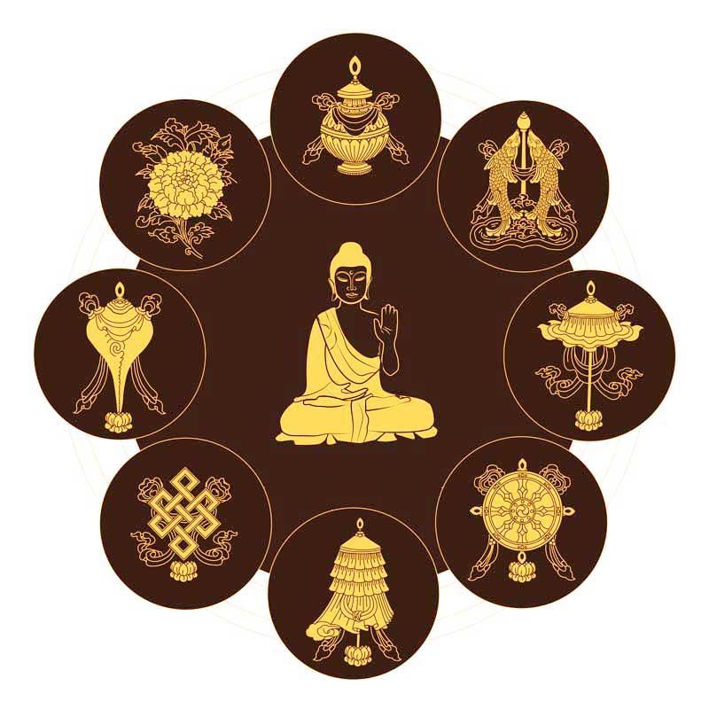 Symboles-bouddhistes